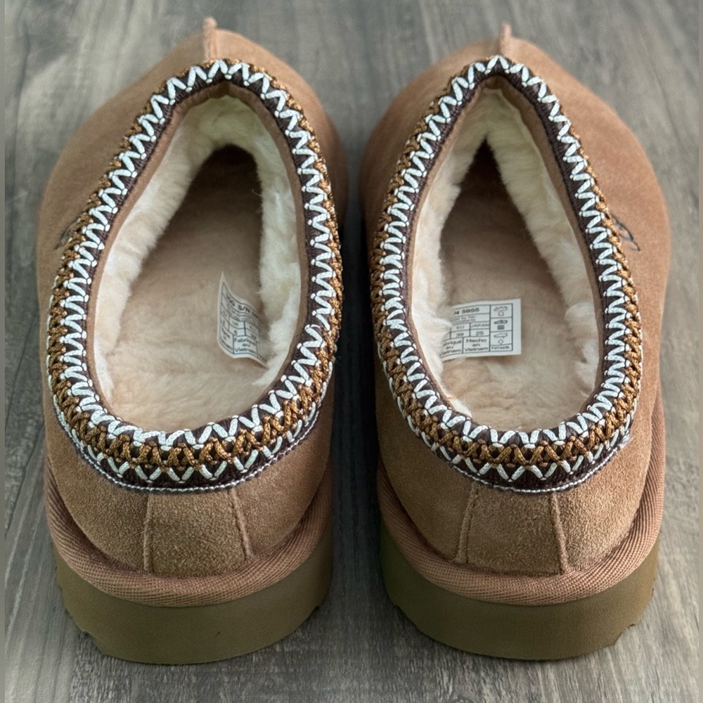 Ugg Tasman Slippers Chestnut Size 8 Brand New! - Picture 10 of 16